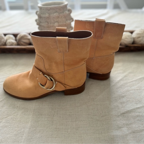 FYRE LEATHER BOOTS SIZE 7.5 - Picture 5 of 7